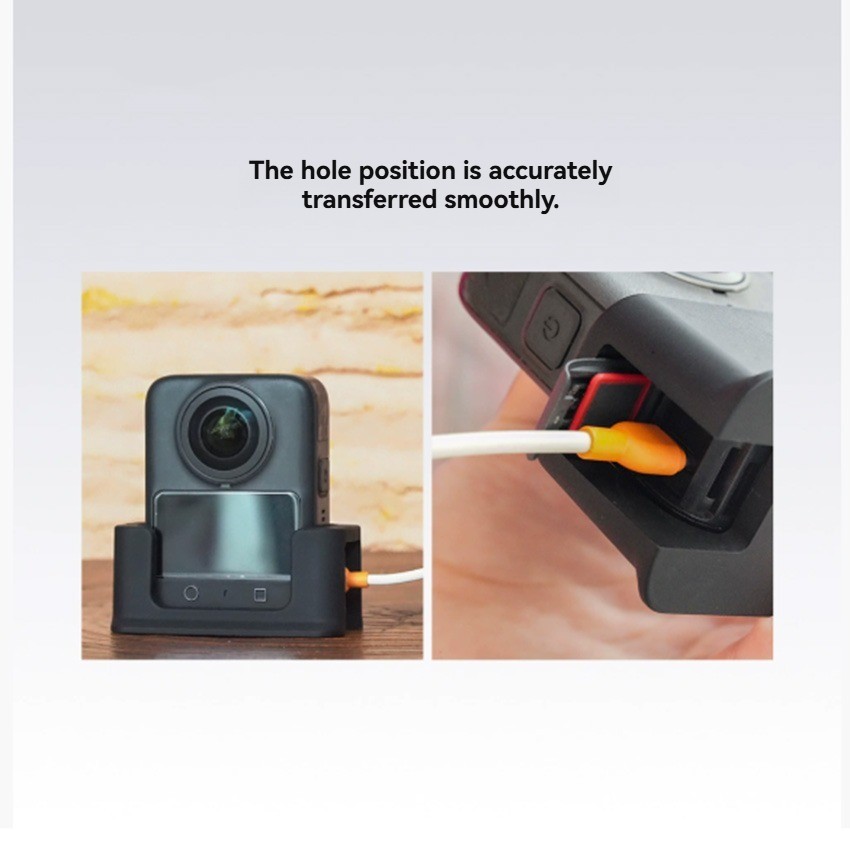 Silicone Base Desktop Car Mounting Base Accessories for DJI OSMO 360