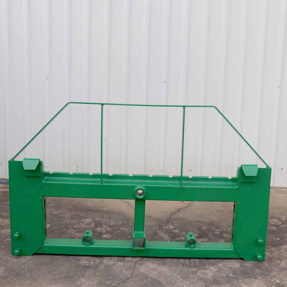 Titan Attachments Pallet Fork Frame with Receiver Hitch and Fork Blades 48"