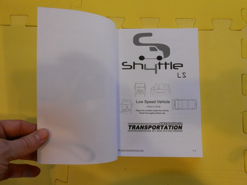 Shuttle LS Owners Guide 2016-2019 (Suzuki Every)