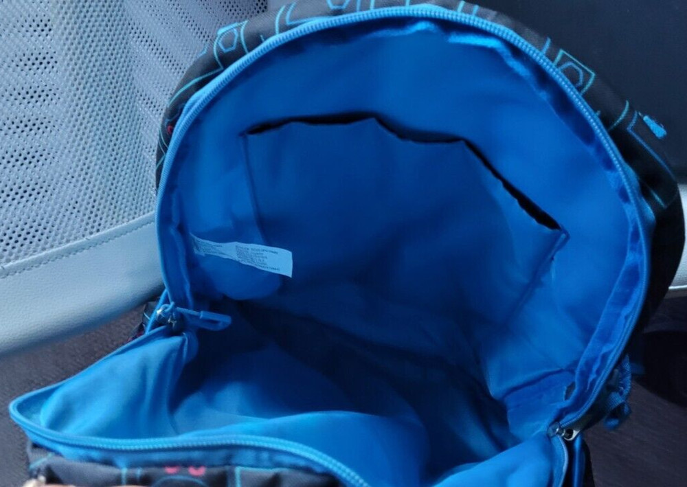 Medium Size Backpack Gamer Controller Design Black School Playdate Cute
