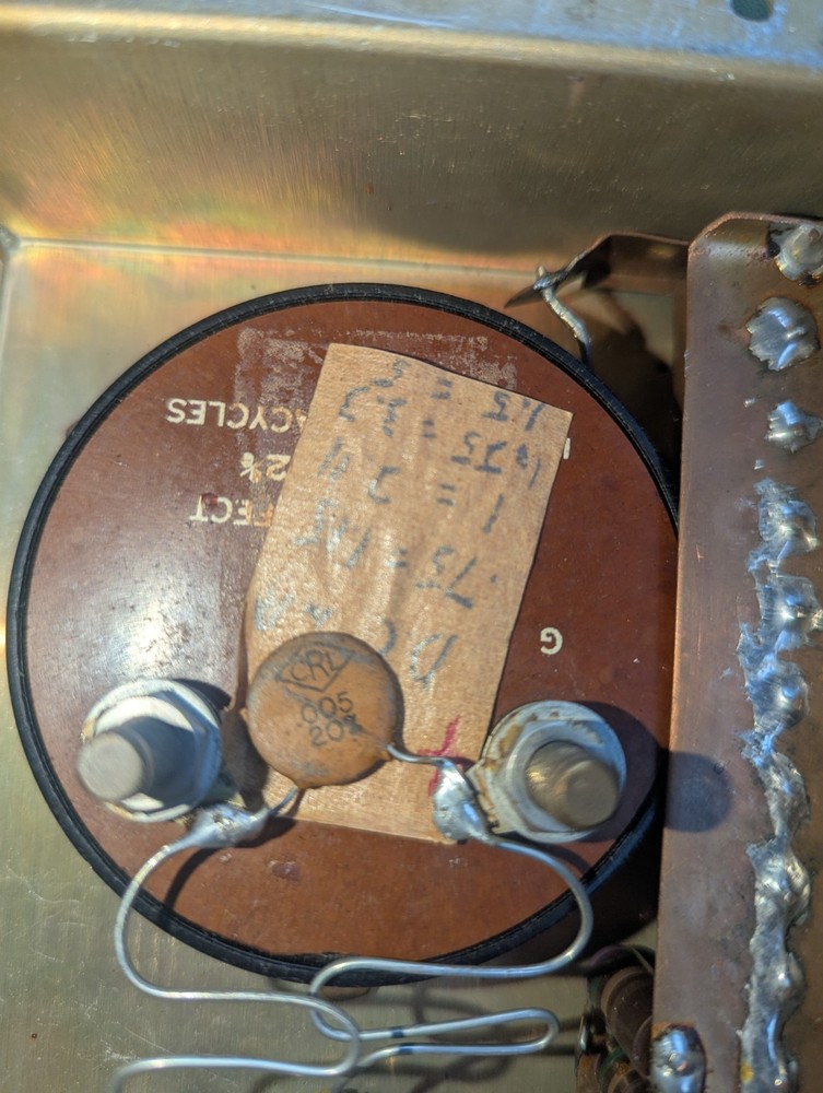 Vintage Ham made WATTMETER