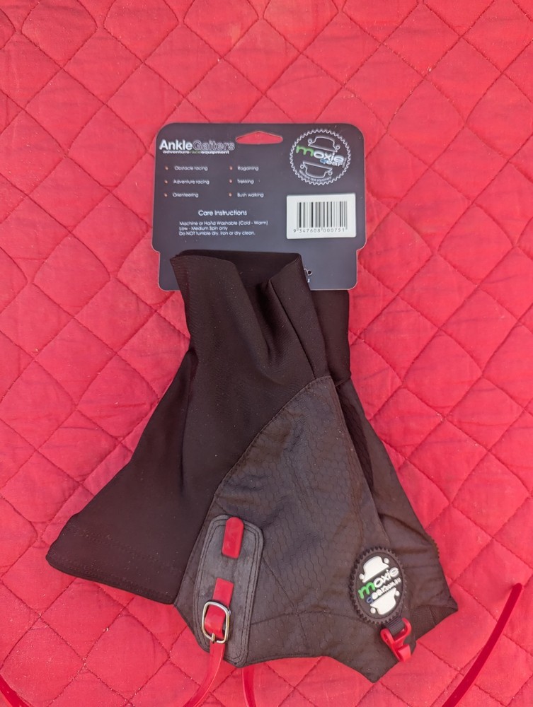 Ankle Gaiters Black Small