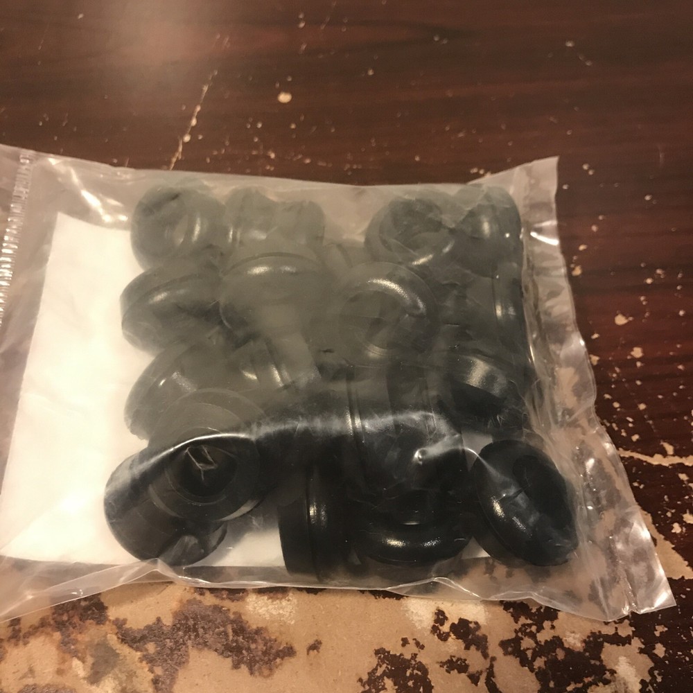silicone rubber grommet 25 pack 3/4 inch activeaqua