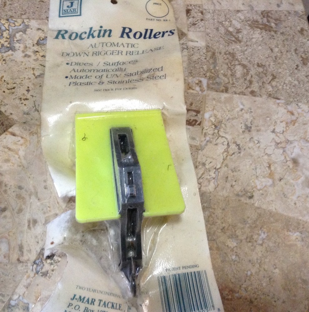 NOS J-MAR MALIN AUTOMATIC DOWN RIGGER RELEASE DOWNRIGGER CLIPS MADE USA *