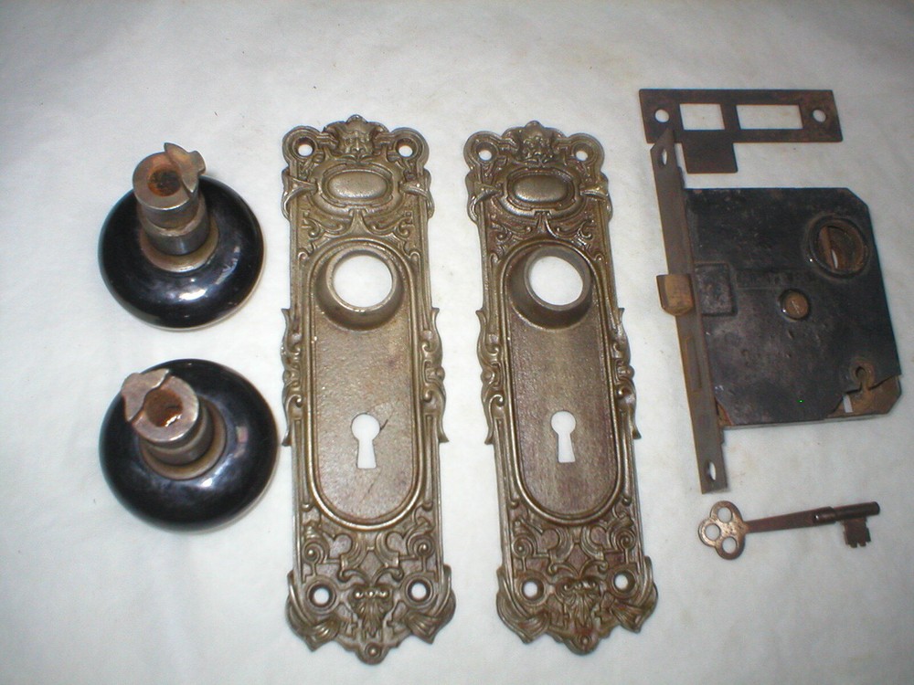 Antique Victorian Era Door Hardware