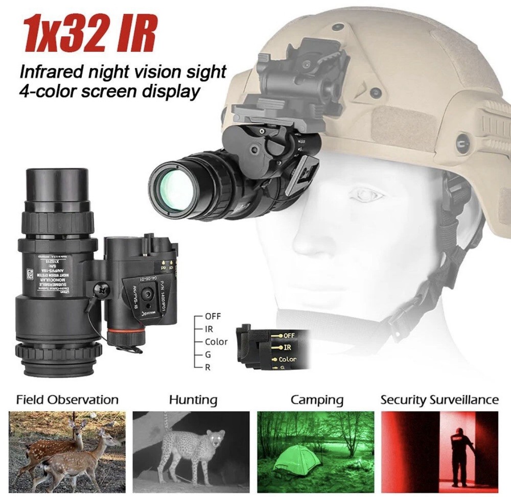 Night Vision Monocular With Battery Included
