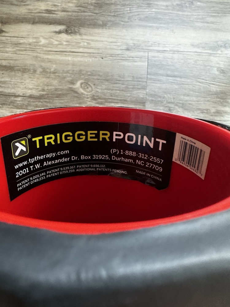 Triggerpoint Carbon Deep Tissue Foam Roller Extra Firm Compression Massage 13X5