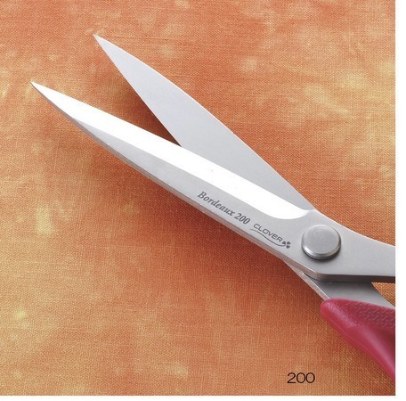 Clover Patchwork Scissors Bordeaux 130mm (36-085)