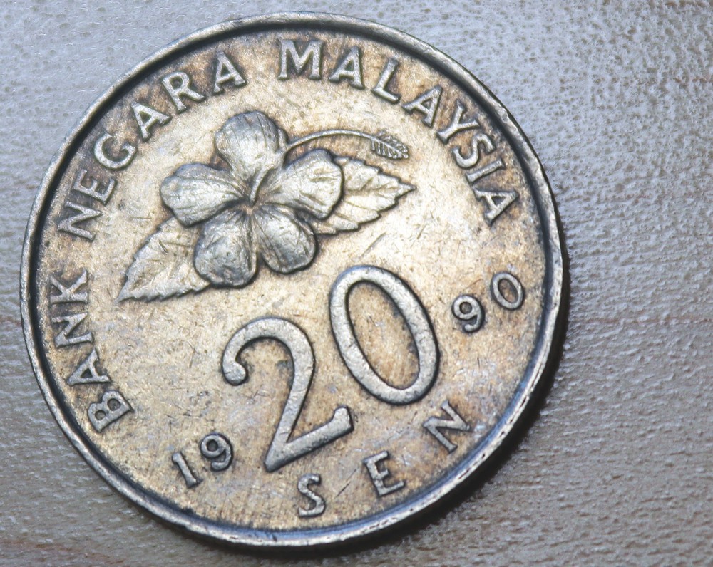 1990 Malaysia 20 Sen