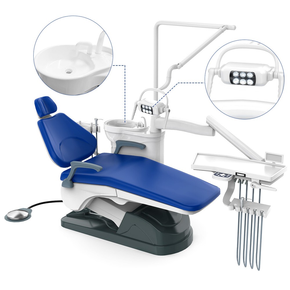 Dental Unit Chair Integral Computer Controlled/22L Autoclave Sterilizer Class B