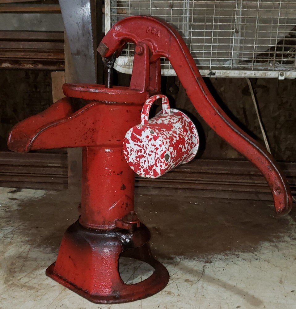Original Pump Antique Farm Well Pump.
