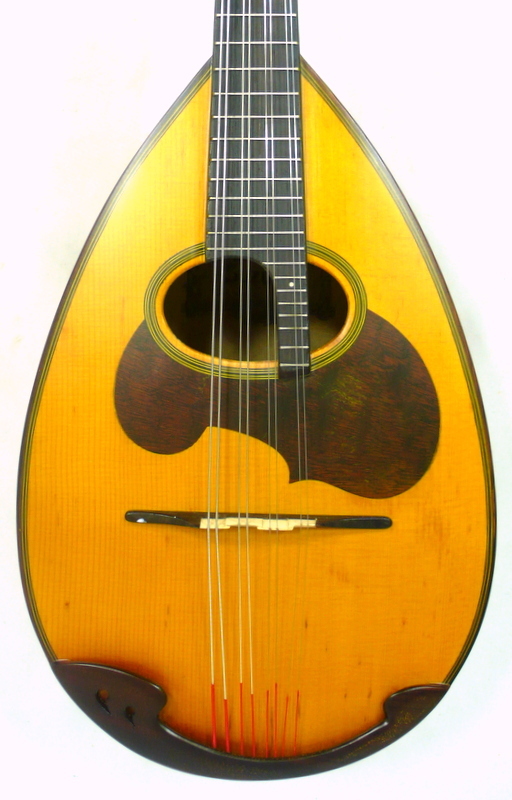 Japan Suzuki M30 bowlback solid Spruce & Maple Mandolin, hard case, OJMN121