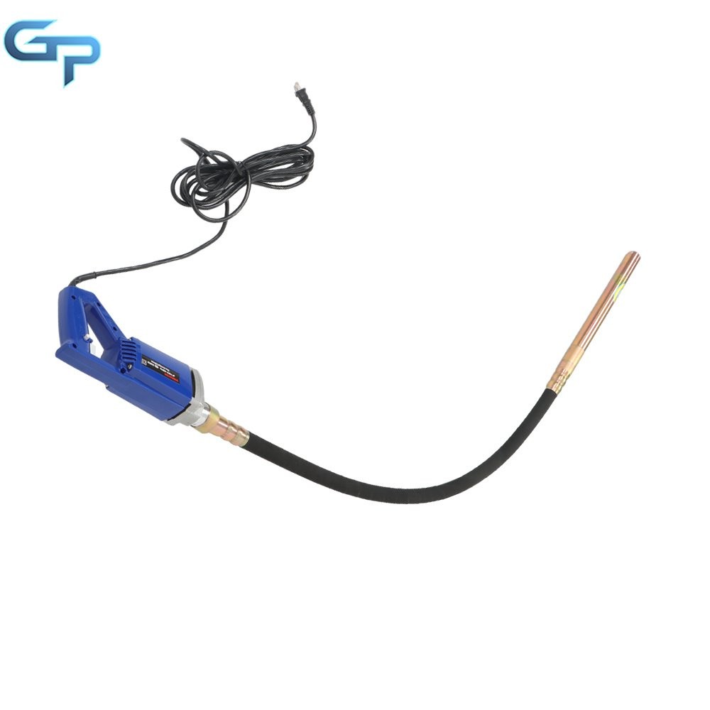 Blue 1500W Electric Concrete Vibrator Handheld For Concrete Construction Tool