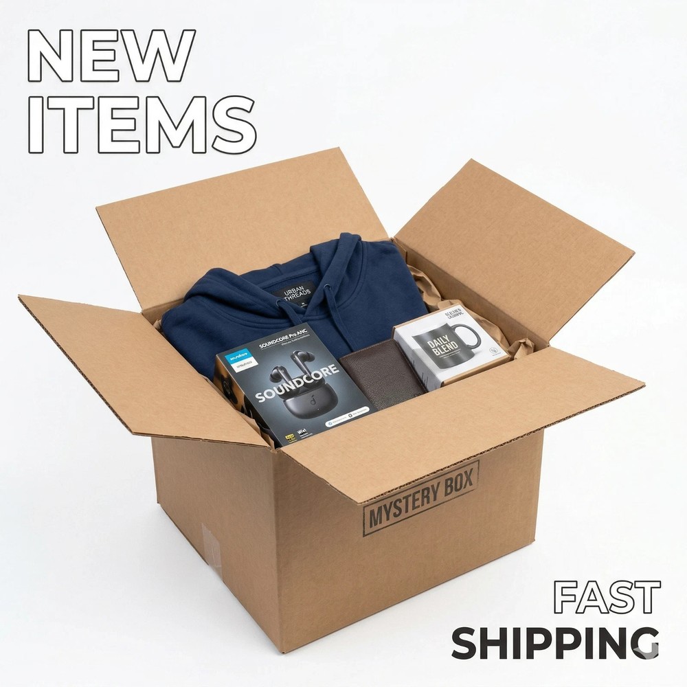 brand new liquidation box from Amazon and Target large