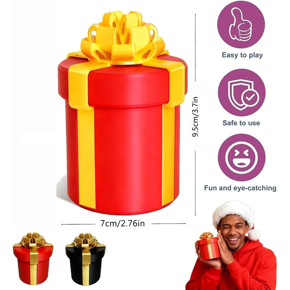Annoying Nested Gift Box - Reusable Funny Prank Gift Box for6086