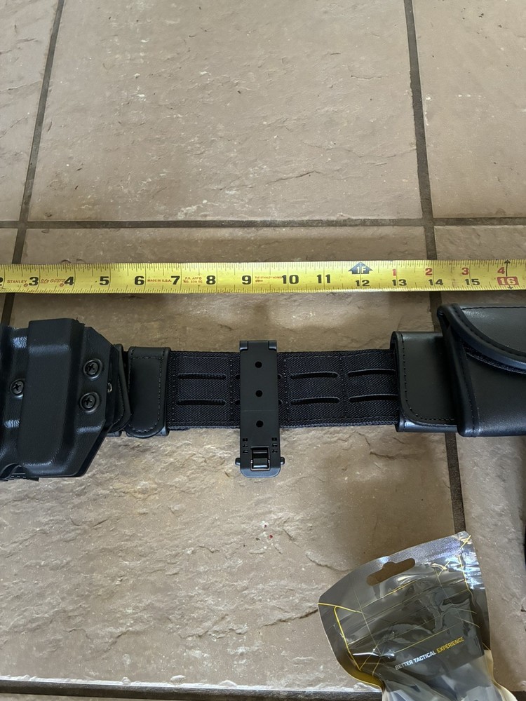 Police/Range Belt With Accessories