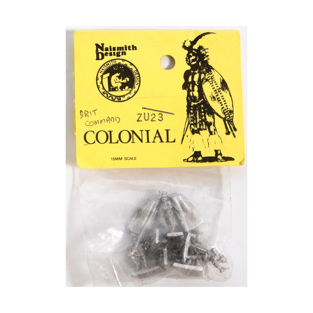 Naismith Colonial 15mm British Command Pack New