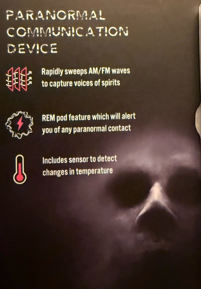 Paranormal Detection Device