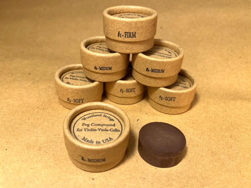 Woodland Strings Peg Compound, #2 MEDIUM for Violin, Viola Cello