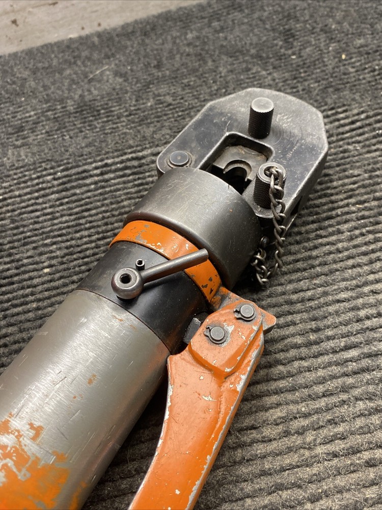 Used Ensley E-180 hydraulic crimper
