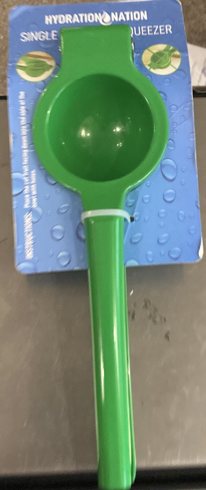 Hydration Nation Orange Squeezer - Single Bowl Metal Lime Squeezer