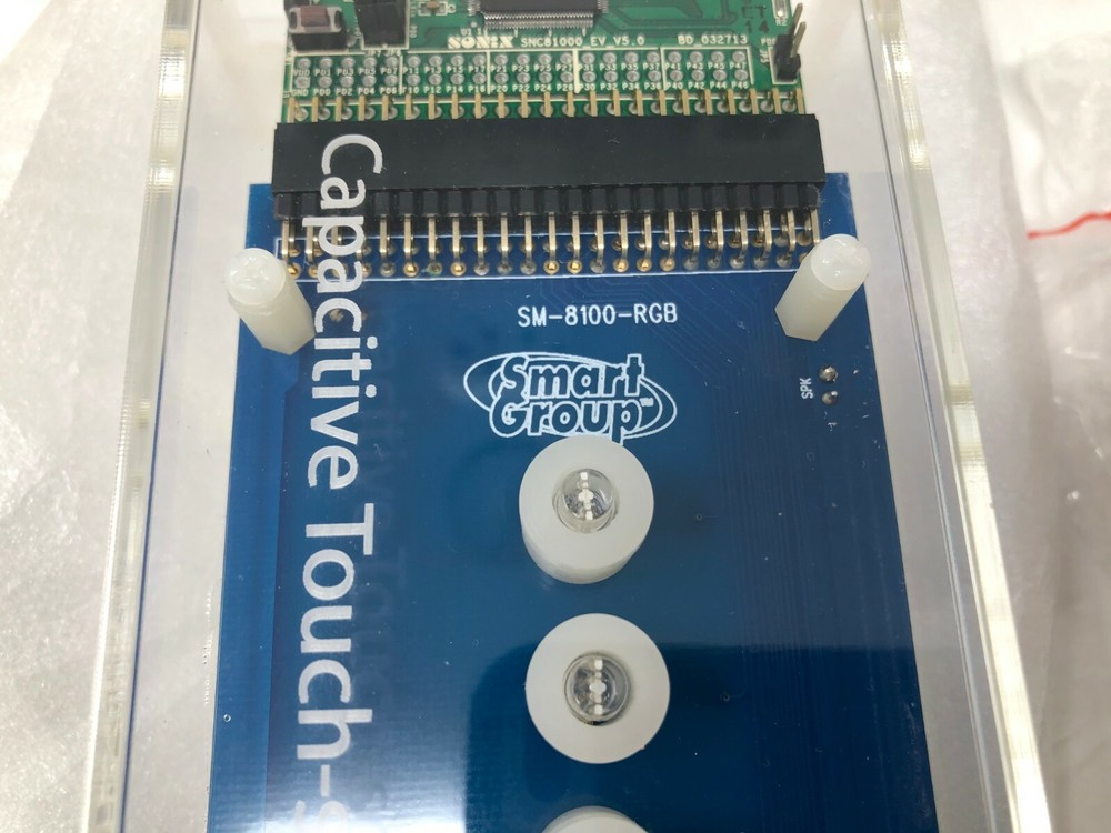 Smart Group SM-8100-RGB Capacitive Touch Sensing LED 8-button