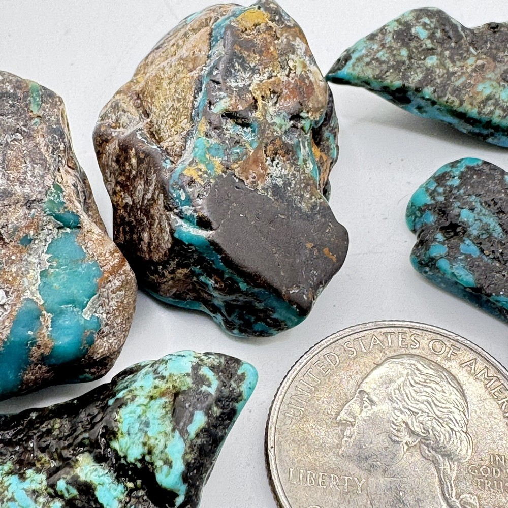 Mixed Stabilized Hubei Turquoise 103 Grams