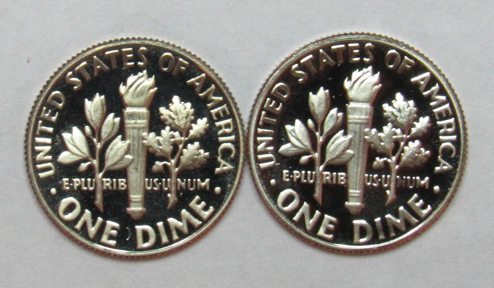 1979 S Type 1&2 Proof Roosevelt Dimes