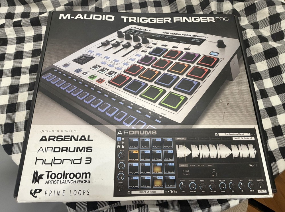 M-Audio Trigger Finger Pro USB MIDI Controller
