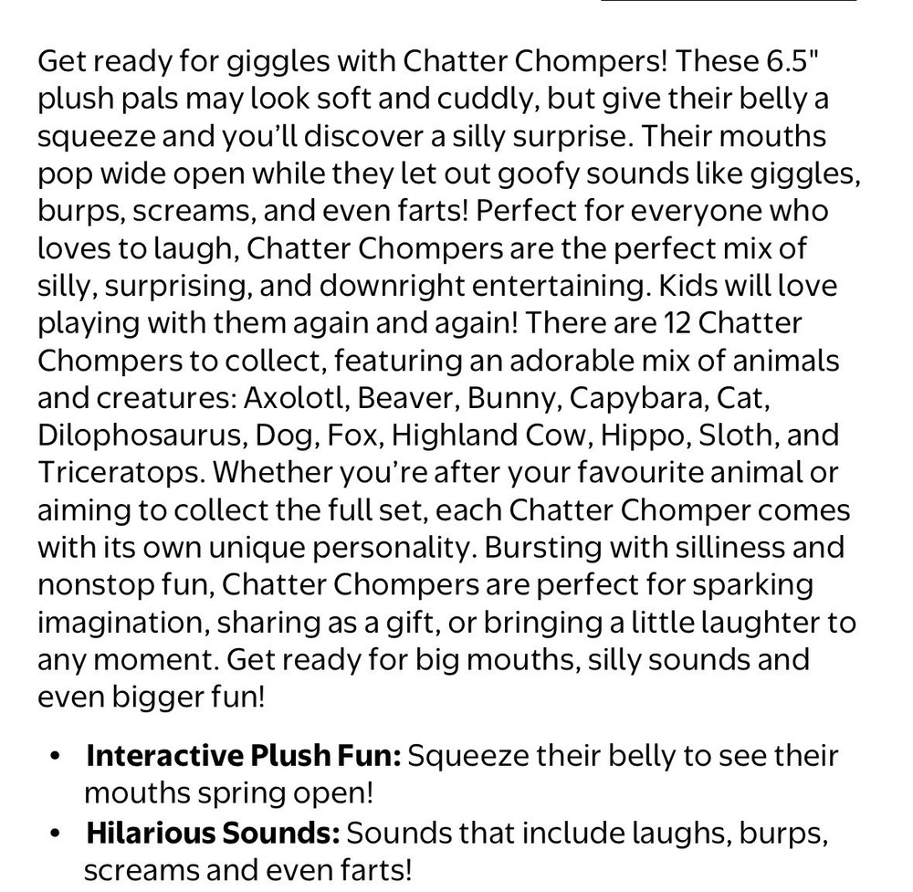 Chatter Chopper Hippo