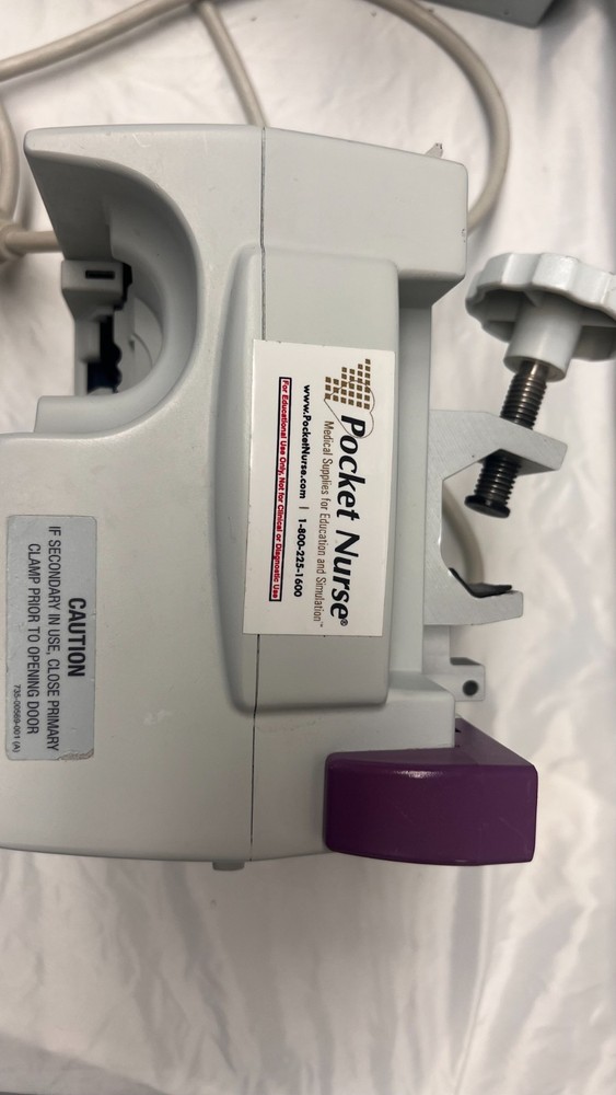 Hospira Plum A+ Infusion Pump Model: CUSTOM DWL-AG132