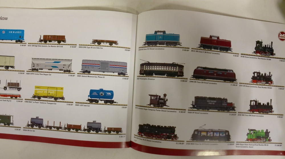 LGB US Models for 2017 Catalog