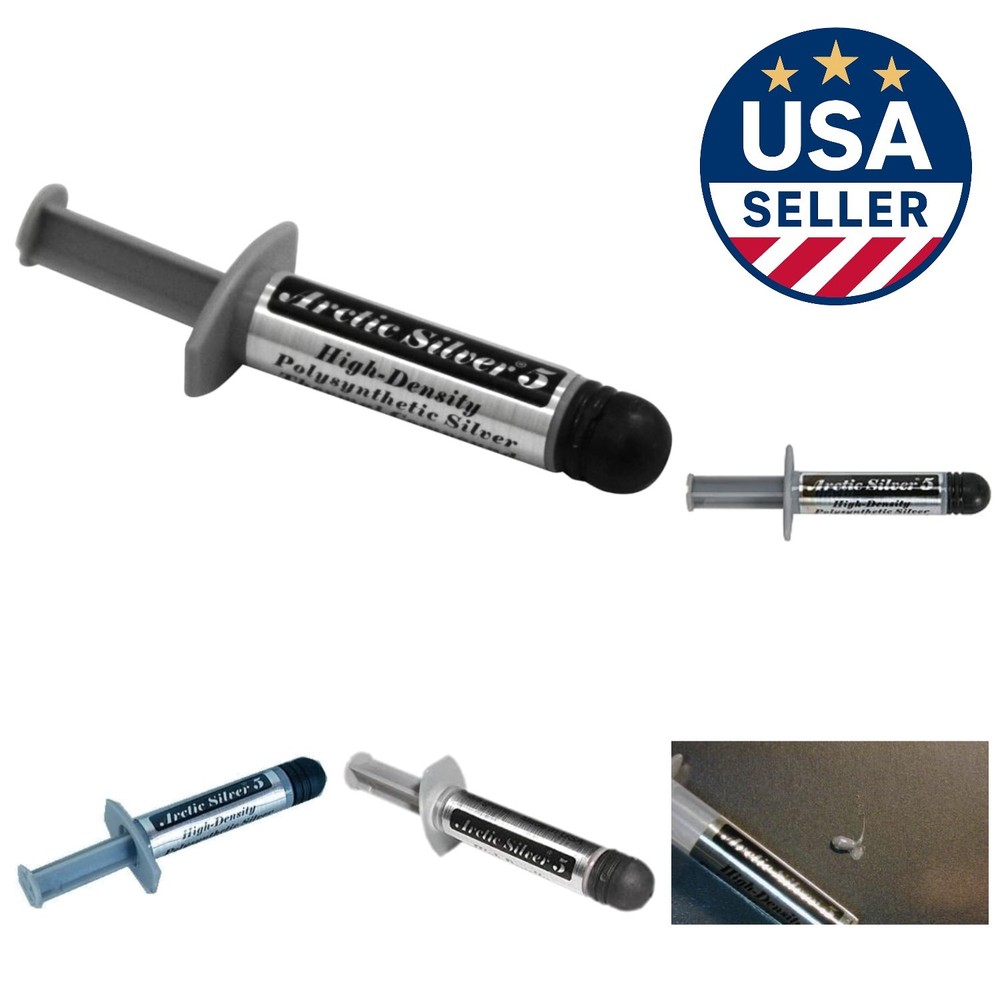 High-Density AS5 Thermal Paste 3.5g - Optimized for Peak CPU Cooling Performance