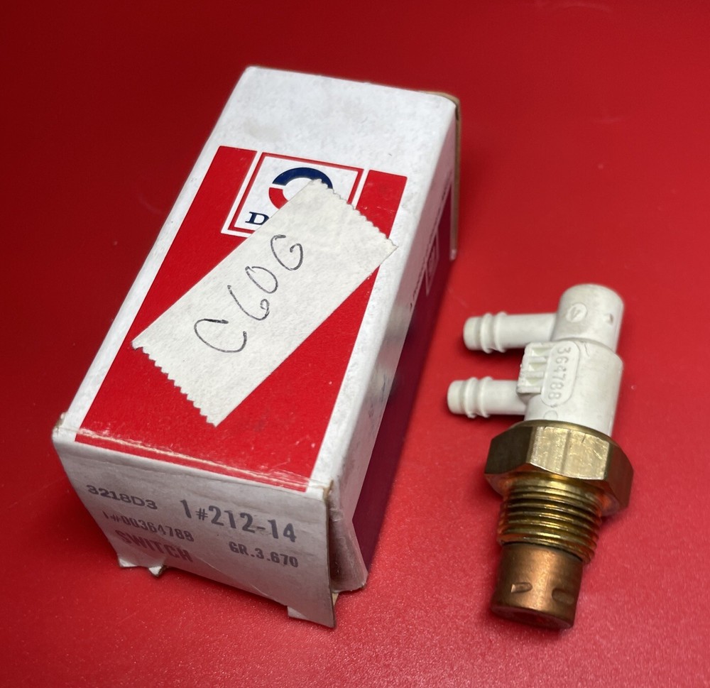 NOS Delco 00364788 / 212-14 Ported Vacuum Switch