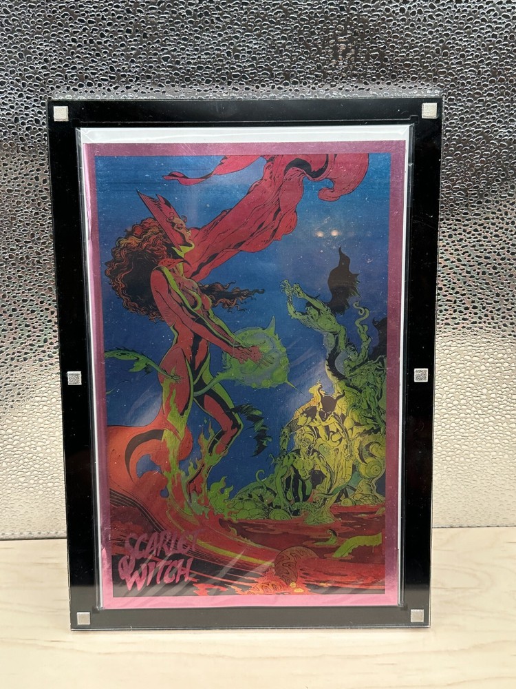 Modern Comic Book Holder Heavy Duty Acrylic Magnetic Display Case Wall Mounts