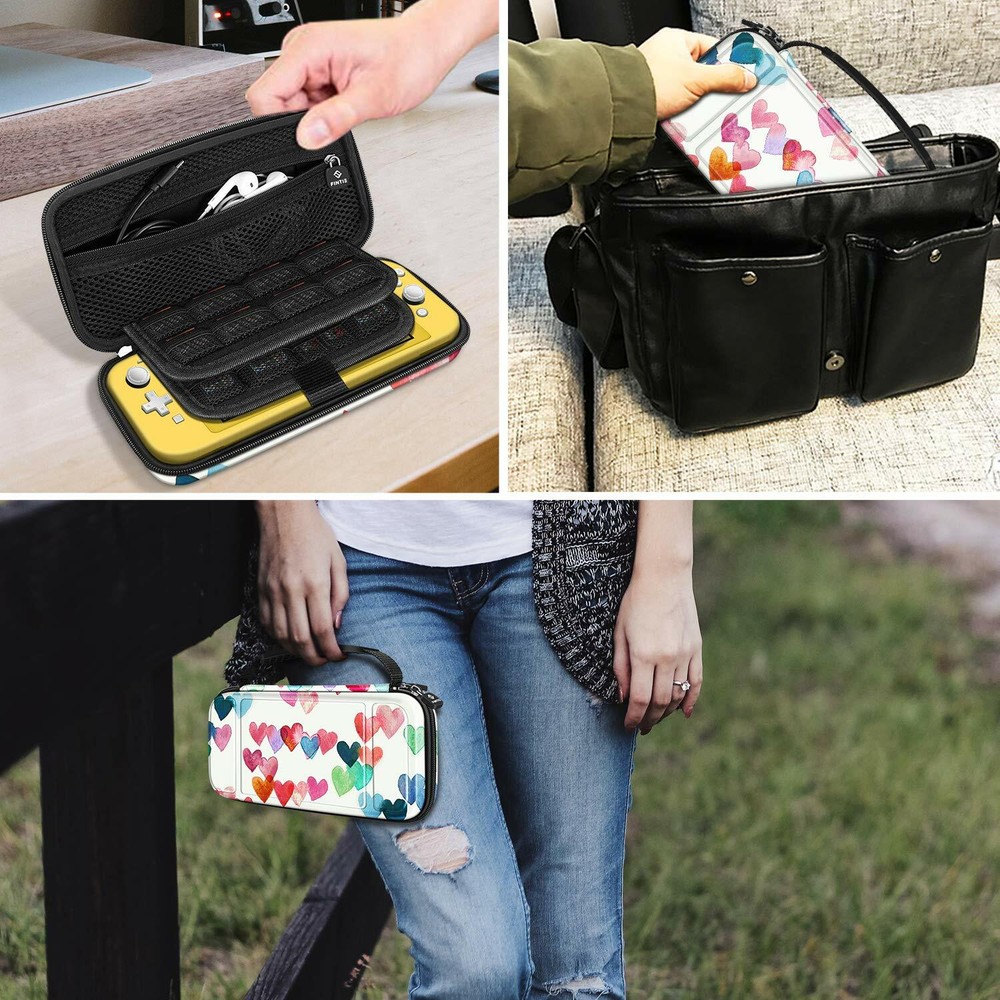 For Nintendo Switch Lite (2019) Case Protective Hard Shell Travel Carrying Bag