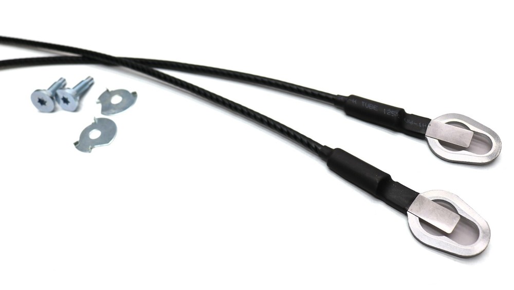 New LatchWell Premium Tailgate Cable Set Pair / FOR 1999-2016 Ford Super Duty