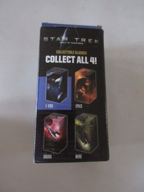 2008 Star Trek KIRK glass cup