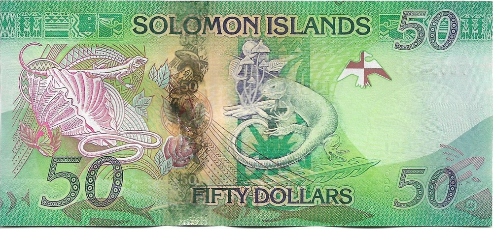 SOLOMON ISLANDS 2013 50 Dollars A/1 P35 UNC
