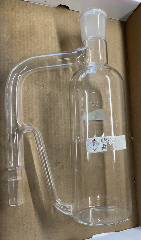 Pyrex 3920 1L One Piece Continuous Heavier than Water Liquid/Liquid Extractor