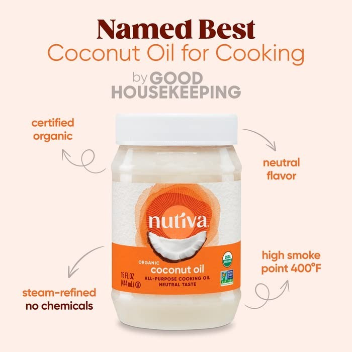 Quality Refined Coconut Oil, 128 Fl Oz
