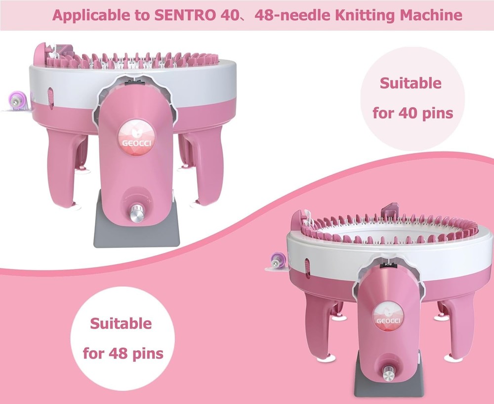Electric Knitting Machine Adapter for Sentro 40 & 48-Needle