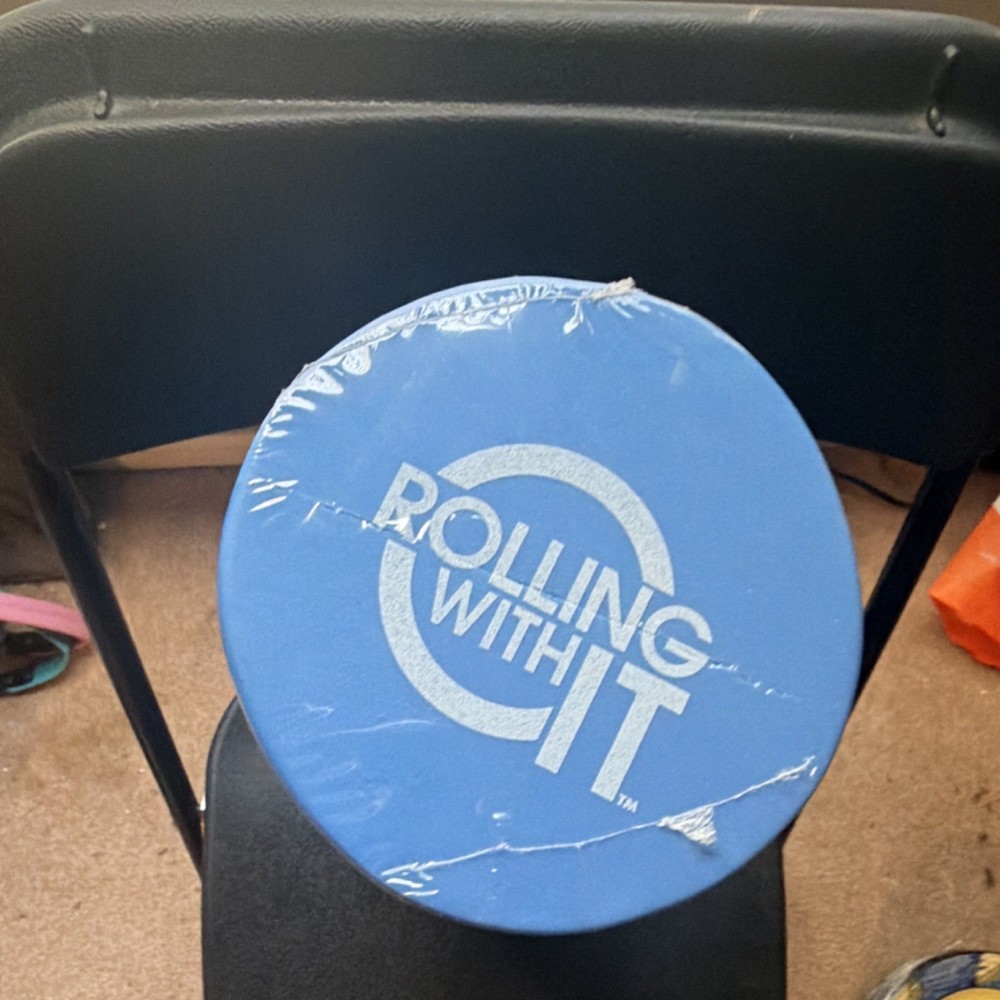Rolling With It Professional Grade Foam Roller EVA Foam, Blue