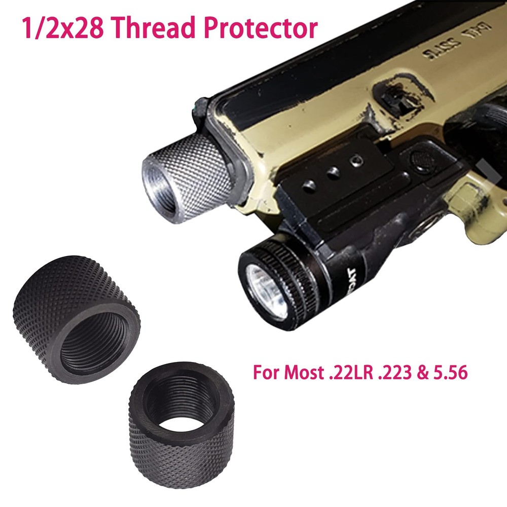 4 Pack Thread Protector 1/2 x 28 for 22LR .223 & 5.56