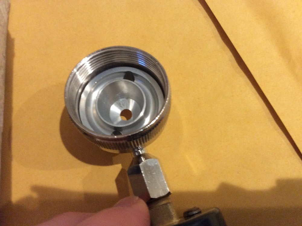 Binks 54-3935 - Air Test Nozzle Gauge Assembly New