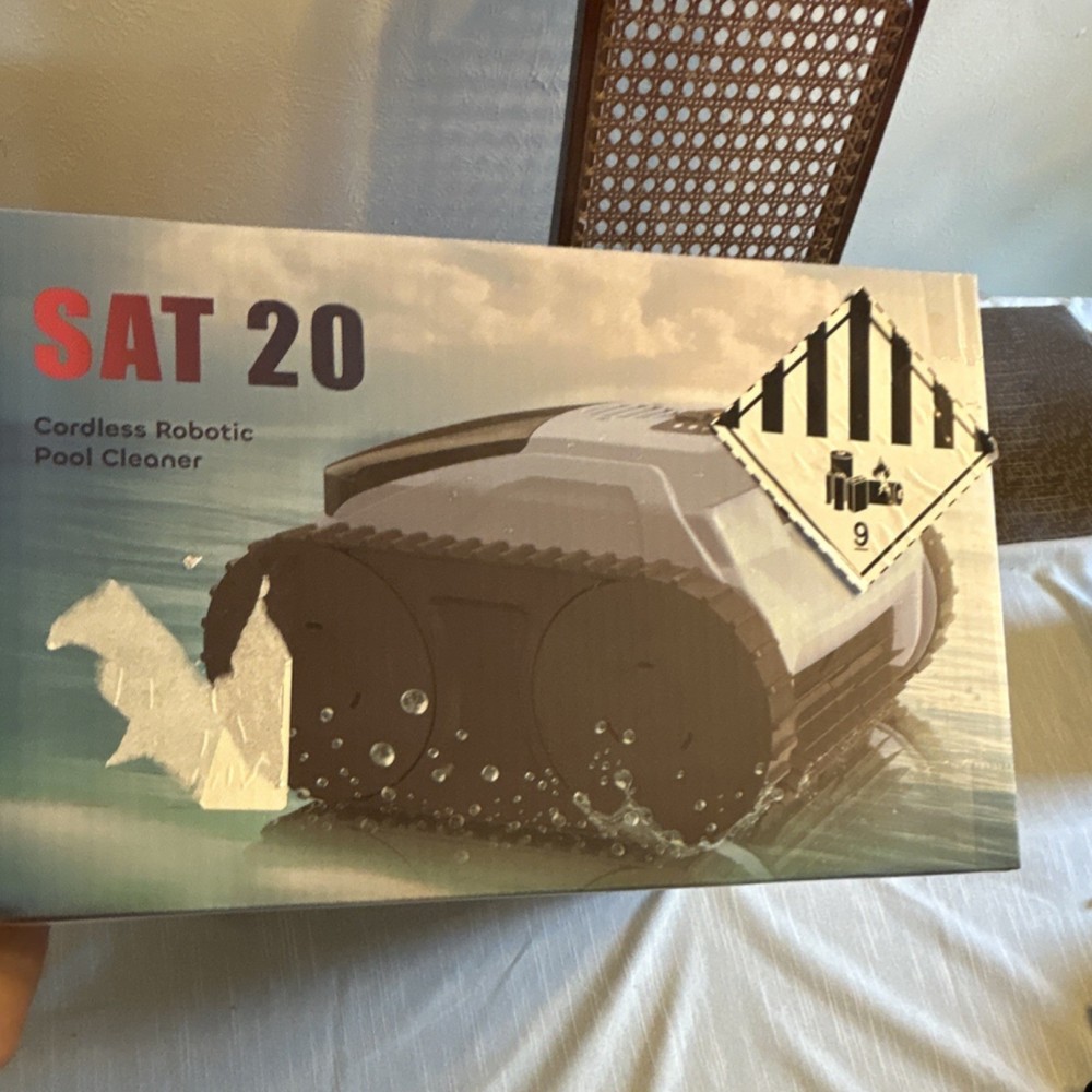 SAT 20 Cordless Robotic Pool Cleaner for in ground pools.