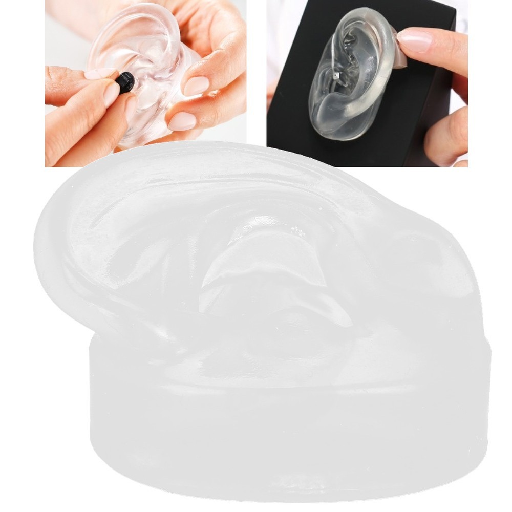 Silicone Ear Model Simulation Artificial Ear Display Model for Hearing Aids Wear