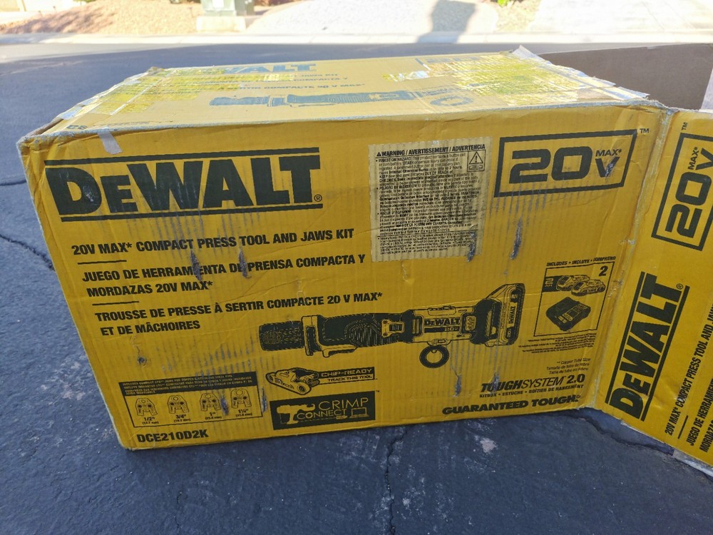 Dewalt 20 Volt Press Tool