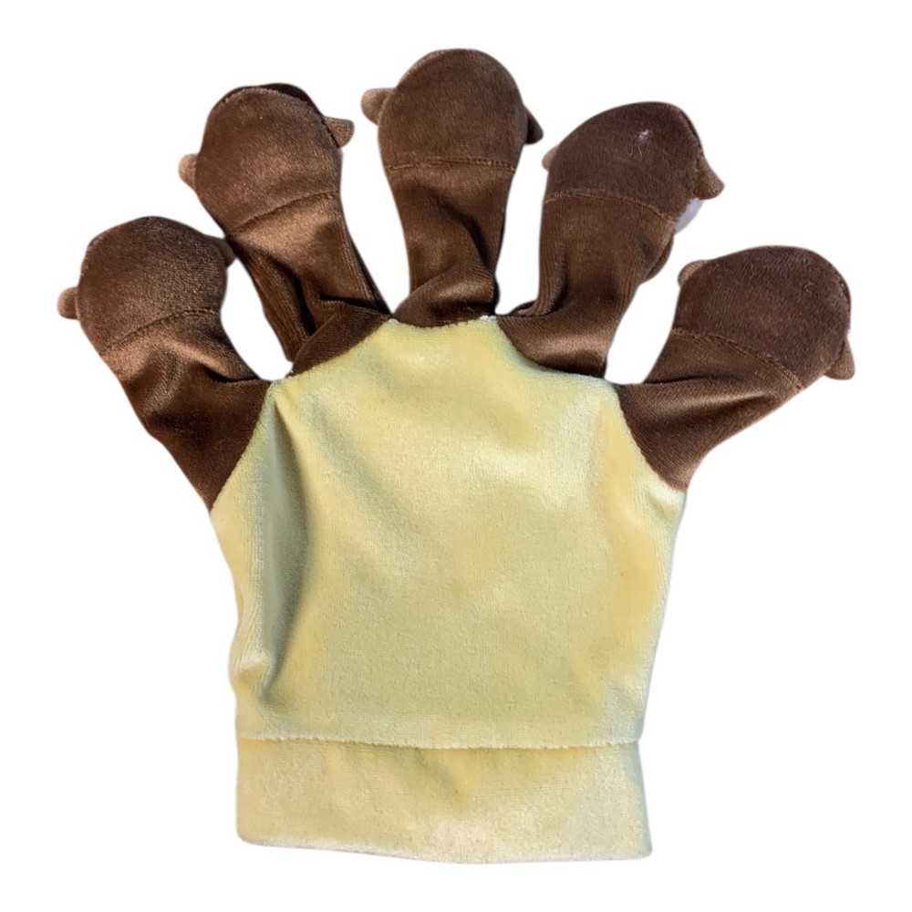 Monkey 5 Little Monkey Hand Finger Vintage Puppet Pre-owned