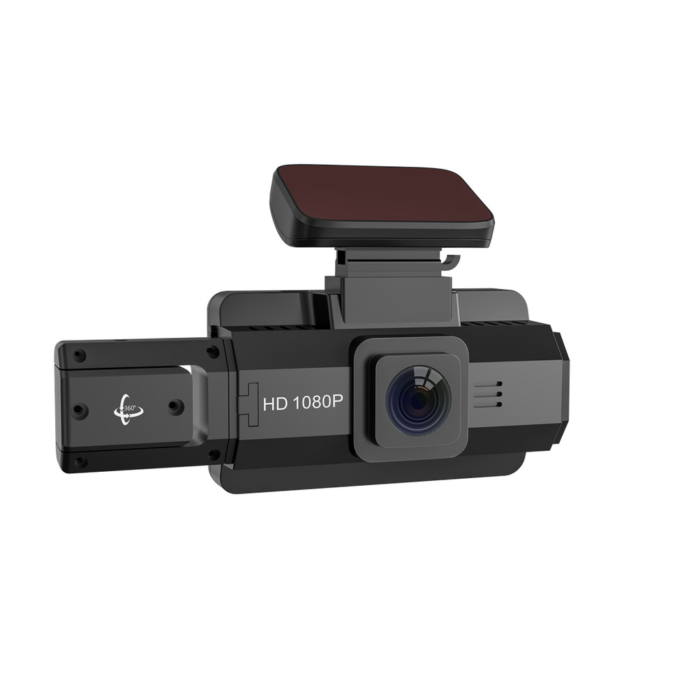 Dual Lens Car DVR Driving Video Recorder Front Inside Camera Dash Cam Wide Angle